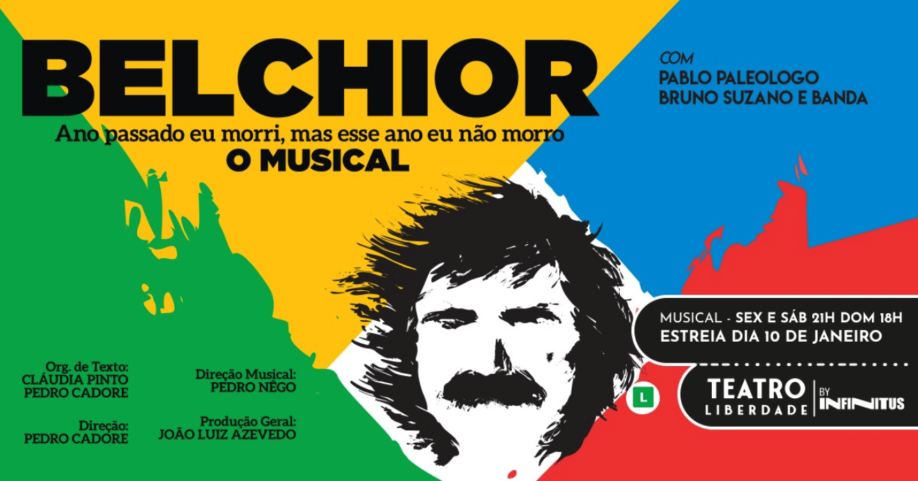 Cartaz de Belchior, o Musical